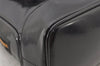 Authentic GUCCI Vintage Bamboo Shoulder Hand Bag Leather Black Junk 5279K