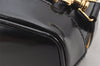 Authentic GUCCI Bamboo Shoulder Cross Bag Purse Leather Black Junk 5281K