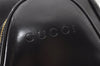 Authentic GUCCI Bamboo Shoulder Cross Bag Purse Leather Black Junk 5281K