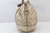 Authentic GUCCI Guccissima Sukey 2Way Tote Bag GG Leather 247902 Gold 5282K