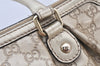 Authentic GUCCI Guccissima Sukey 2Way Tote Bag GG Leather 247902 Gold 5282K