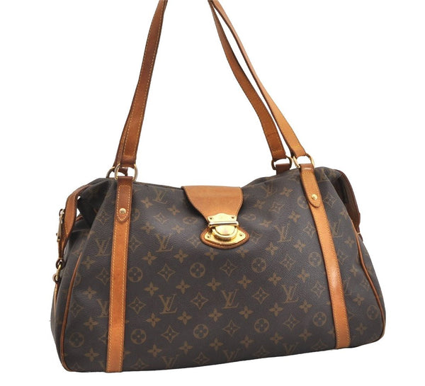 Authentic Louis Vuitton Monogram Stresa GM Shoulder Tote Bag M51188 LV 5283J