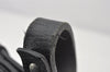 Authentic GUCCI Vintage Shoulder Tote Bag GG Canvas Leather 107757 Black 5283K