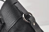 Authentic GUCCI Vintage Shoulder Tote Bag GG Canvas Leather 107757 Black 5283K