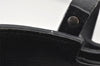 Authentic GUCCI Vintage Shoulder Tote Bag GG Canvas Leather 107757 Black 5283K