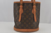 Authentic Louis Vuitton Monogram Bucket PM Shoulder Bag Old Model LV Junk 5284J