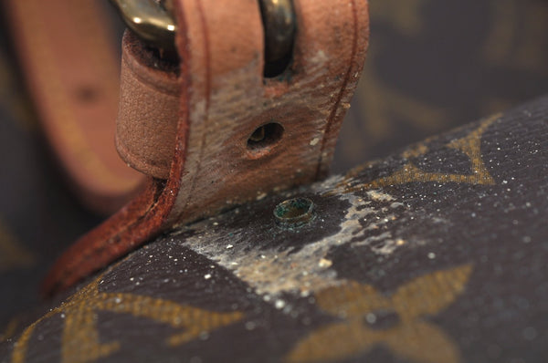 Authentic Louis Vuitton Monogram Bucket PM Shoulder Bag Old Model LV Junk 5284J