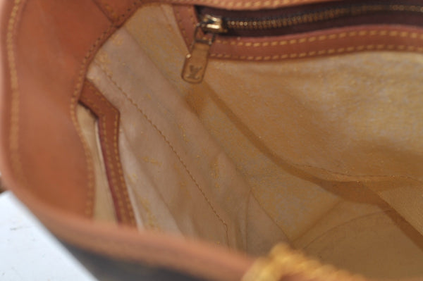 Authentic Louis Vuitton Monogram Bucket PM Shoulder Bag Old Model LV Junk 5284J