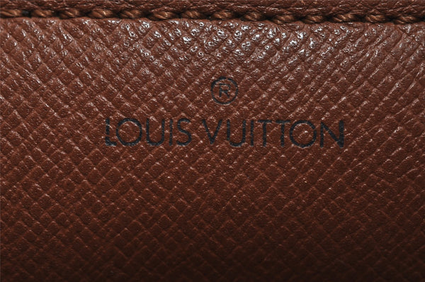 Authentic Louis Vuitton Monogram Marly Dragonne GM M51825 Clutch Bag Junk 5286I