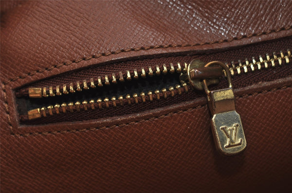 Authentic Louis Vuitton Monogram Marly Dragonne GM M51825 Clutch Bag Junk 5286I