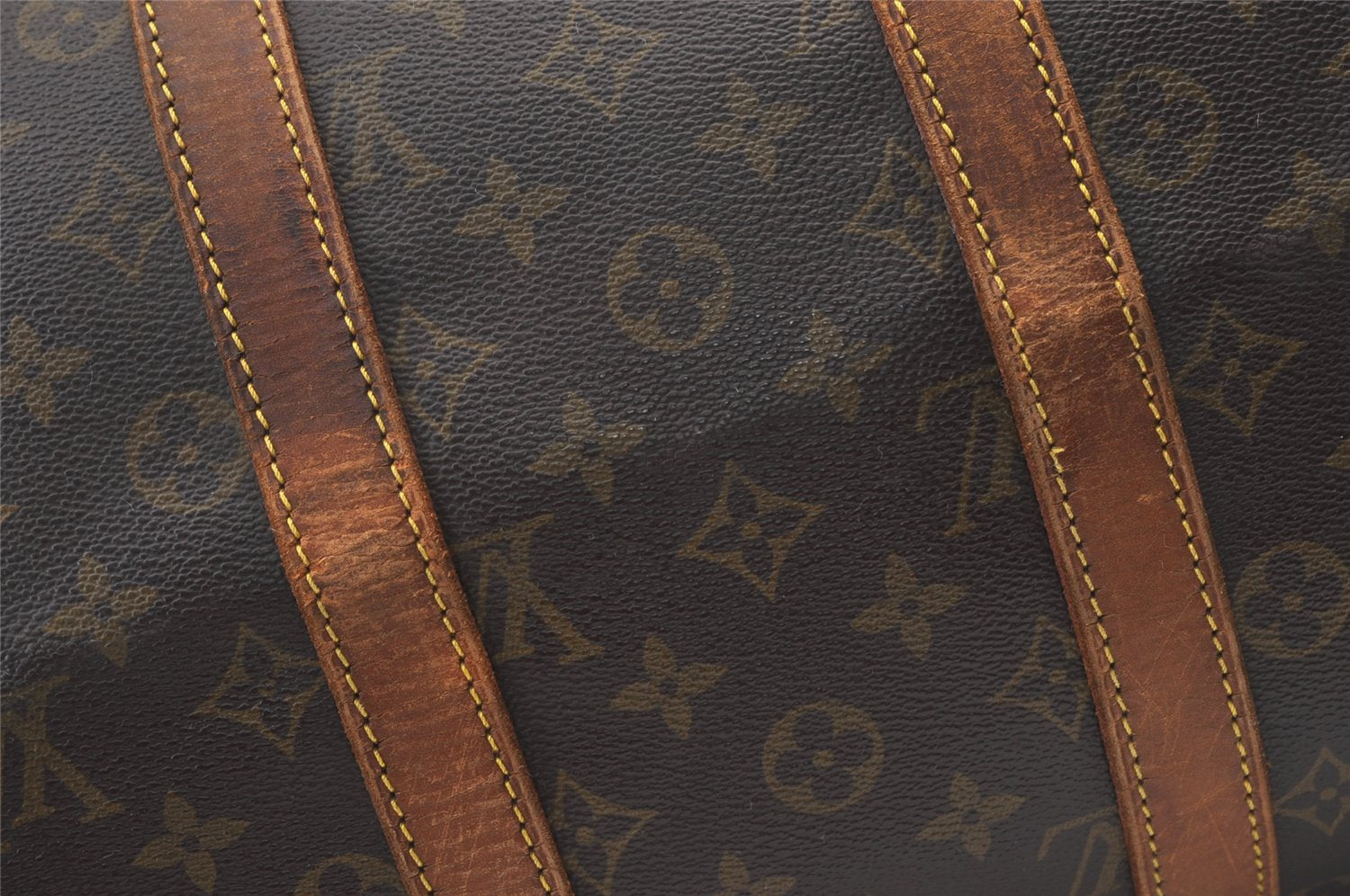 Authentic Louis Vuitton Monogram Keepall 45 Travel Boston Bag M41428 LV 5286J