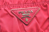 Authentic PRADA Nylon Tessuto Gaufre Leather 2Way Shoulder Hand Bag Pink 5286K