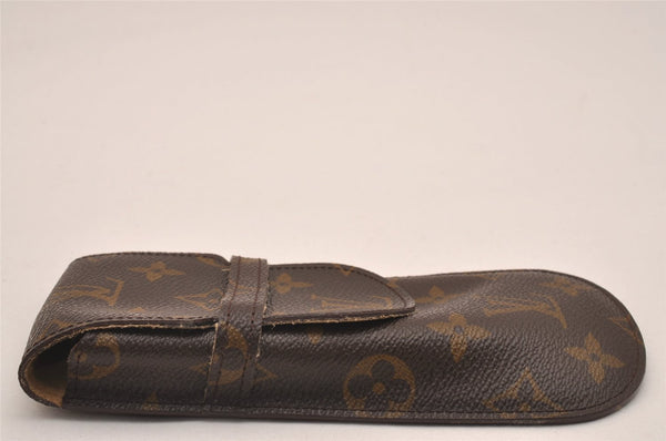 Authentic Louis Vuitton Monogram Etui Lunette Rabat Glasses Case M62970 LV 5287J