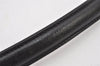 Authentic GUCCI Vintage Shoulder Hand Bag Purse Nylon Leather Black 5289K