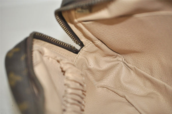 Auth Louis Vuitton Monogram Trousse Toilette 23 Clutch Bag M47524 Junk 5290I