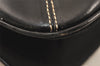 Authentic PRADA Nylon Tessuto Leather Shoulder Cross Body Bag Black 5290K