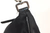 Authentic PRADA Nylon Tessuto Leather Shoulder Cross Body Bag Black 5290K