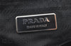 Authentic PRADA Nylon Tessuto Leather Shoulder Cross Body Bag Black 5290K