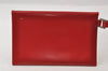 Authentic PRADA Vitello Shoppin Leather Nappa Shoulder Tote Bag B9029 Red 5292I