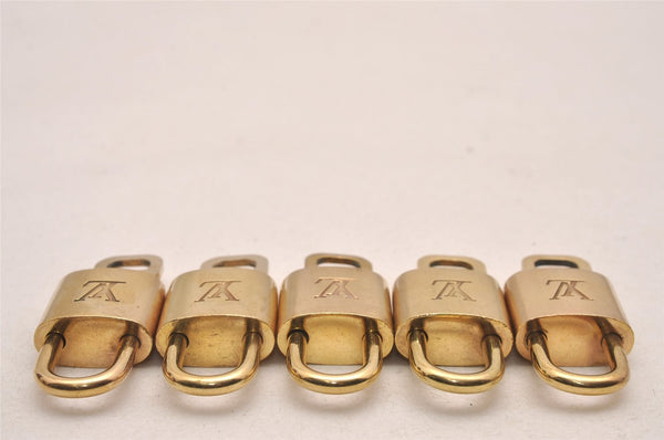 Authentic Louis Vuitton Padlock & Keys 10Set LV 5293J