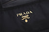 Authentic PRADA Nylon Tessuto Saffiano Leather 2Way Tote Bag Black 5293K