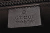 Authentic GUCCI Shoulder Cross Body Bag GG Canvas Leather 145857 Brown 5294I