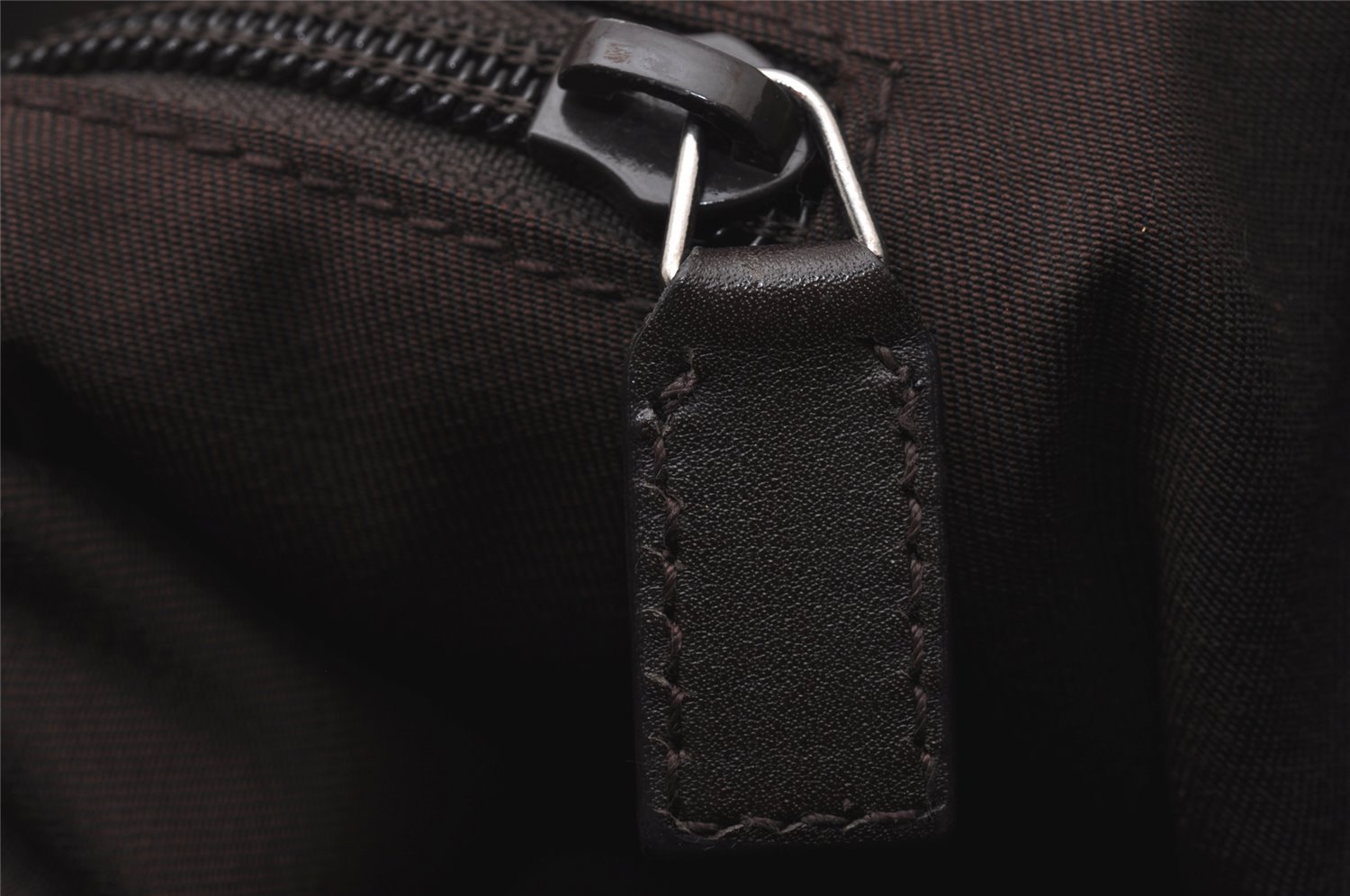 Authentic GUCCI Shoulder Cross Body Bag GG Canvas Leather 145857 Brown 5294I