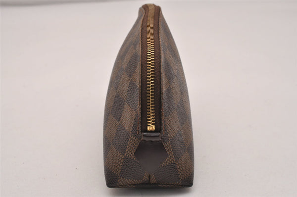 Authentic Louis Vuitton Damier Pochette Cosmetic PM Pouch N47516 LV 5294J