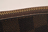 Authentic Louis Vuitton Damier Pochette Cosmetic PM Pouch N47516 LV 5294J