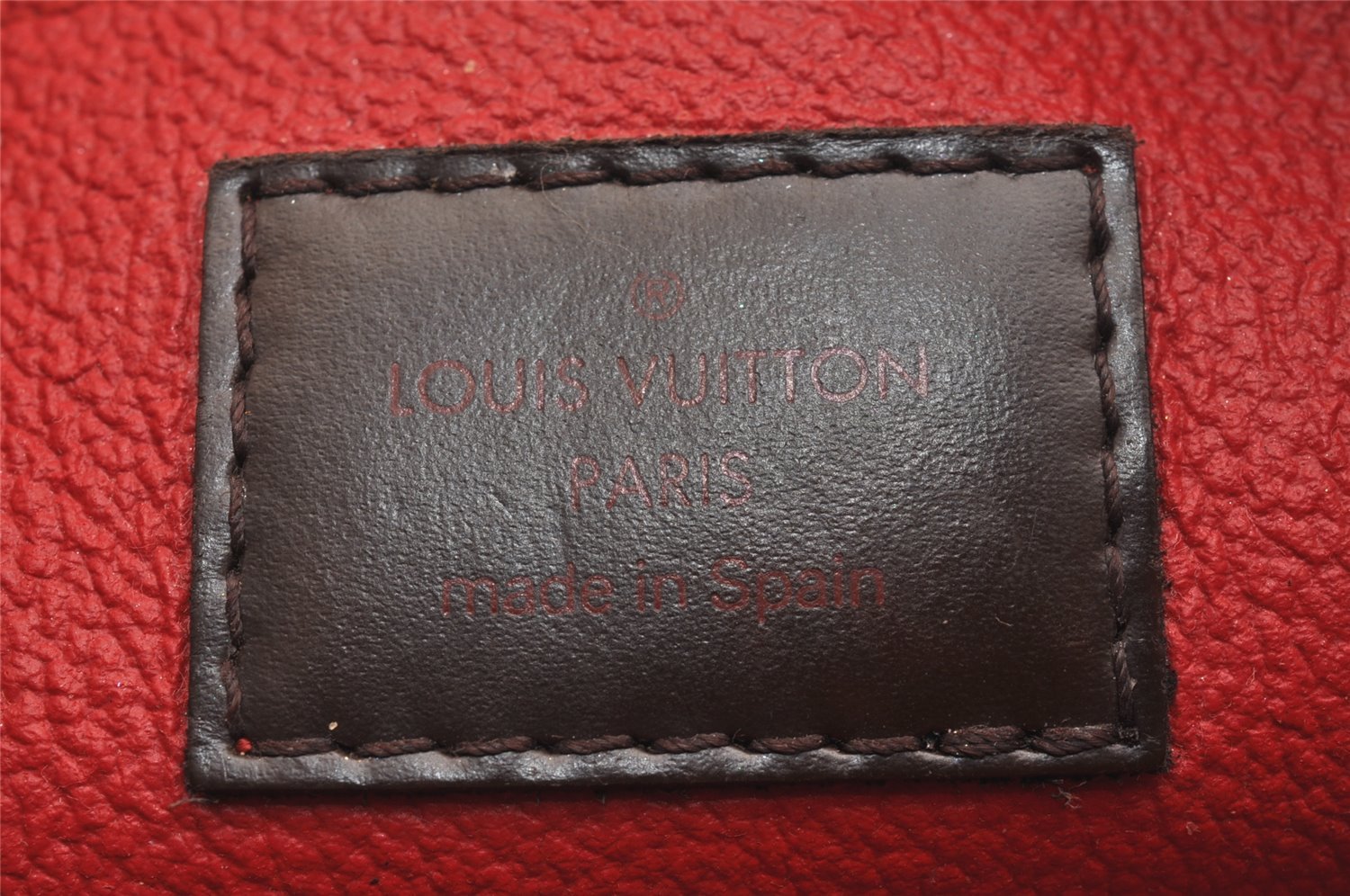 Authentic Louis Vuitton Damier Pochette Cosmetic PM Pouch N47516 LV 5294J