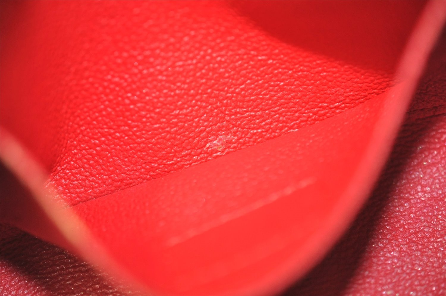 Authentic Louis Vuitton Damier Pochette Cosmetic PM Pouch N47516 LV 5294J