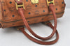 Authentic MCM Visetos Leather Vintage 2Way Shoulder Hand Bag Brown 5295K