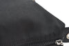 Authentic FENDI Vintage Shoulder Hand Bag Purse Nylon Leather Black Junk 5296E