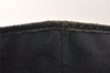 Authentic GUCCI Eclipse Shoulder Tote Bag GG Canvas Leather 120836 Black 5296K