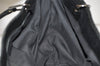 Authentic GUCCI Eclipse Shoulder Tote Bag GG Canvas Leather 120836 Black 5296K