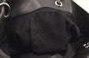 Authentic GUCCI Eclipse Shoulder Tote Bag GG Canvas Leather 120836 Black 5296K