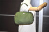 Authentic PRADA Vintage Nylon Tessuto Hand Bag Purse Green 5297I