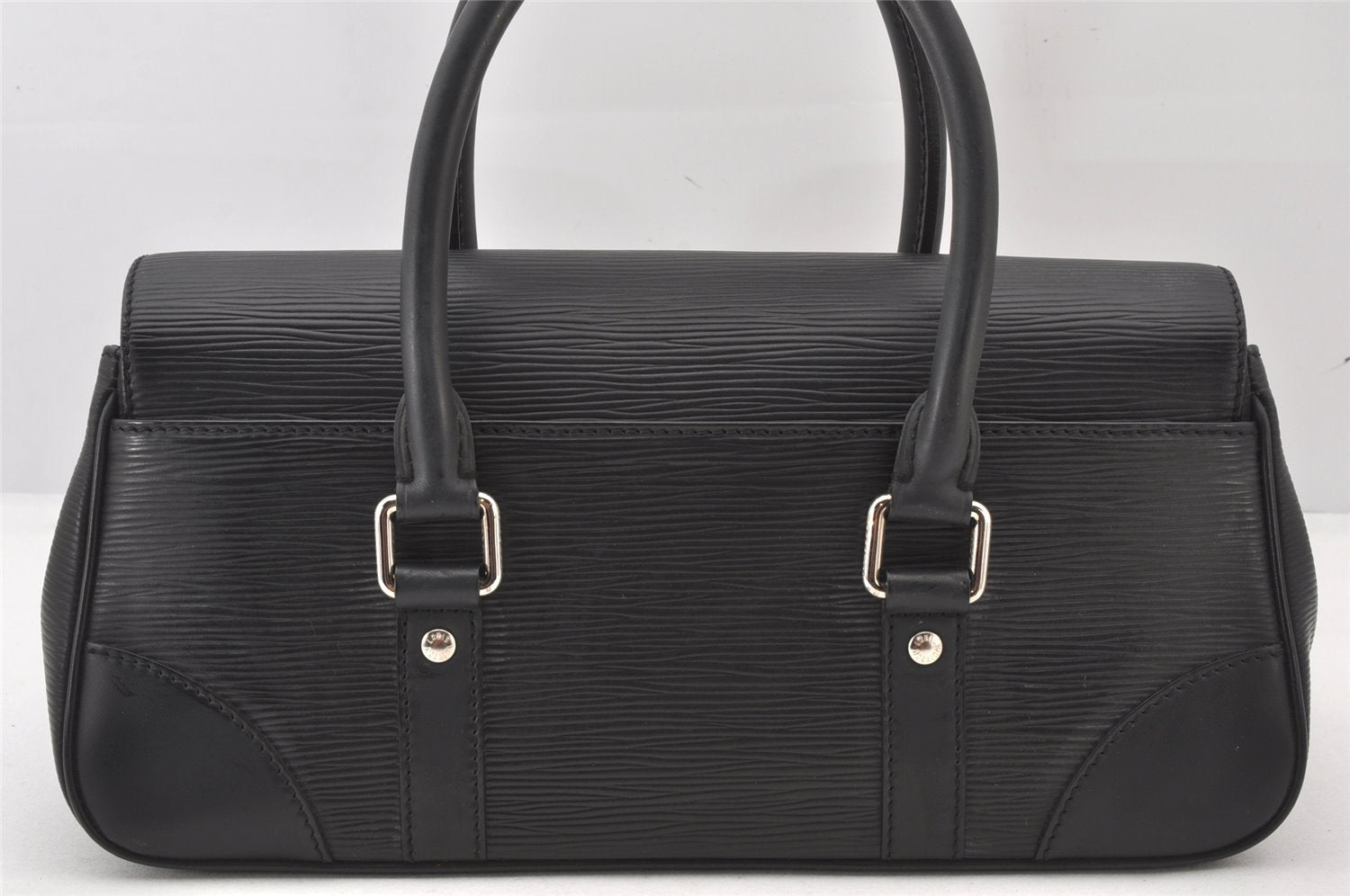Authentic Louis Vuitton Epi Segur PM Hand Bag Black M58822 LV 5299K
