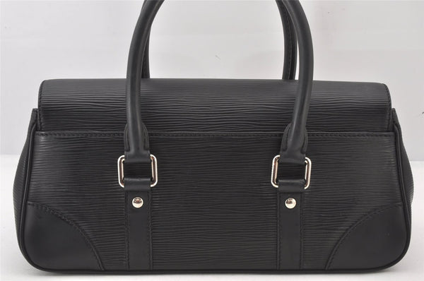 Authentic Louis Vuitton Epi Segur PM Hand Bag Black M58822 LV 5299K