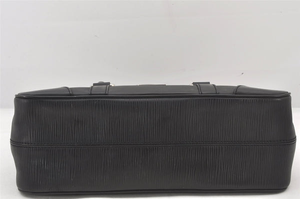 Authentic Louis Vuitton Epi Segur PM Hand Bag Black M58822 LV 5299K