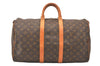 Authentic Louis Vuitton Monogram Keepall 45 Travel Boston Bag M41428 LV 5300K