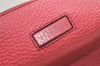 Authentic BURBERRY Vintage Leather Shoulder Cross Body Bag Purse Pink 5303K