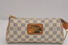 Auth Louis Vuitton Damier Azur Eva N55214 2Way Shoulder Accessories Pouch 5304J