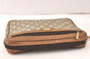 Authentic GUCCI GG Plus Clutch Hand Bag Purse PVC Leather Brown Junk 5304K