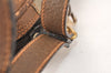 Authentic GUCCI GG Plus Clutch Hand Bag Purse PVC Leather Brown Junk 5304K