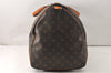 Authentic Louis Vuitton Monogram Keepall 55 Travel Boston Bag M41424 LV 5307K