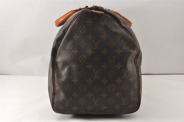 Authentic Louis Vuitton Monogram Keepall 55 Travel Boston Bag M41424 LV 5307K