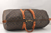 Authentic Louis Vuitton Monogram Keepall 55 Travel Boston Bag M41424 LV 5307K