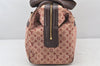 Authentic Louis Vuitton Monogram Mini Josephine GM Hand Bag Pink M92311 LV 5308K