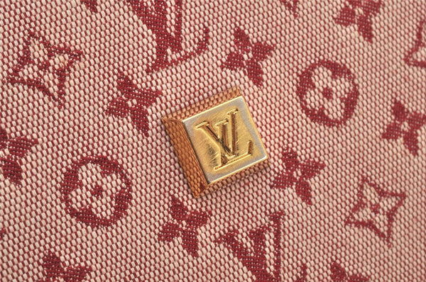 Authentic Louis Vuitton Monogram Mini Josephine GM Hand Bag Pink M92311 LV 5308K